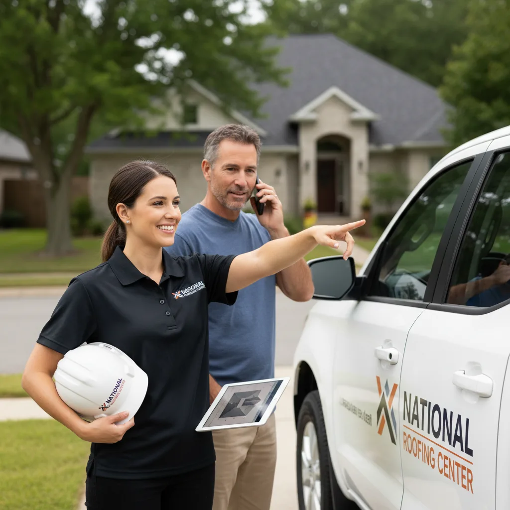 National Roofing Center customer support in Gibson